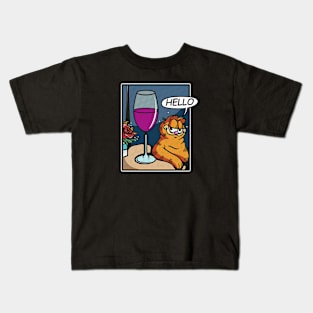 Sad cat Kids T-Shirt